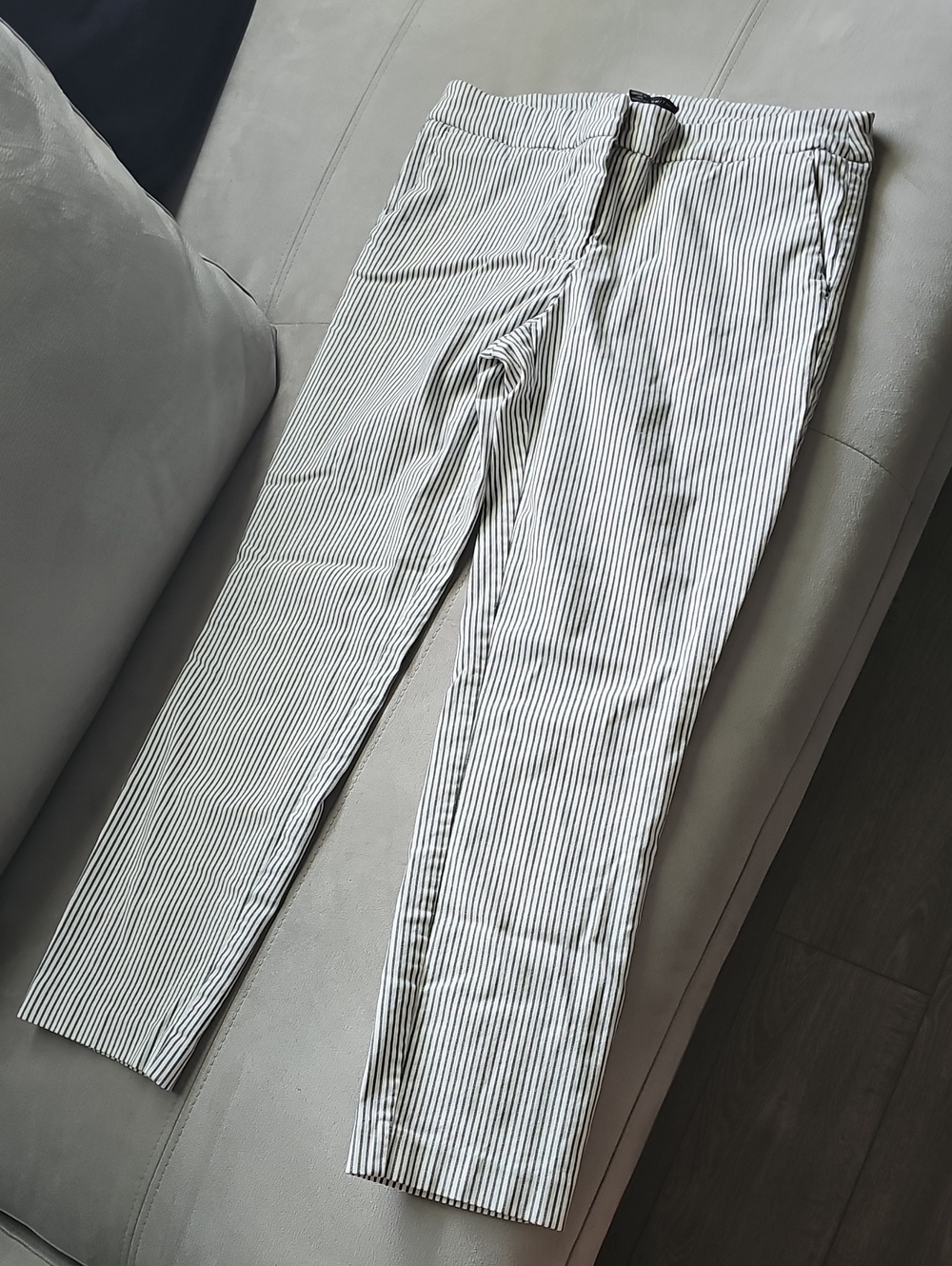 Willi Smith Pinstripe Chinos Ankle Pants